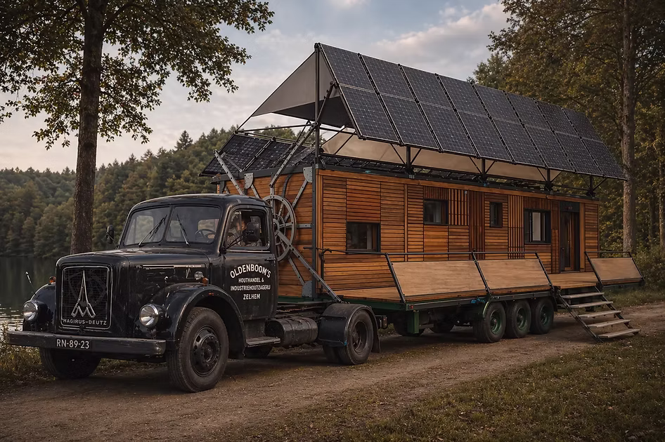 Levenshuis circulaire wagen